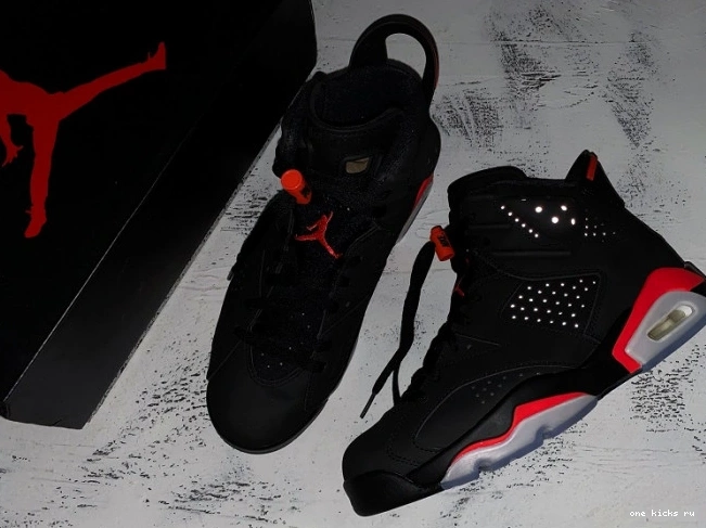 Rep Onekick Retro 384664-060 Jordan Infrared Black 6 Air OG 0707